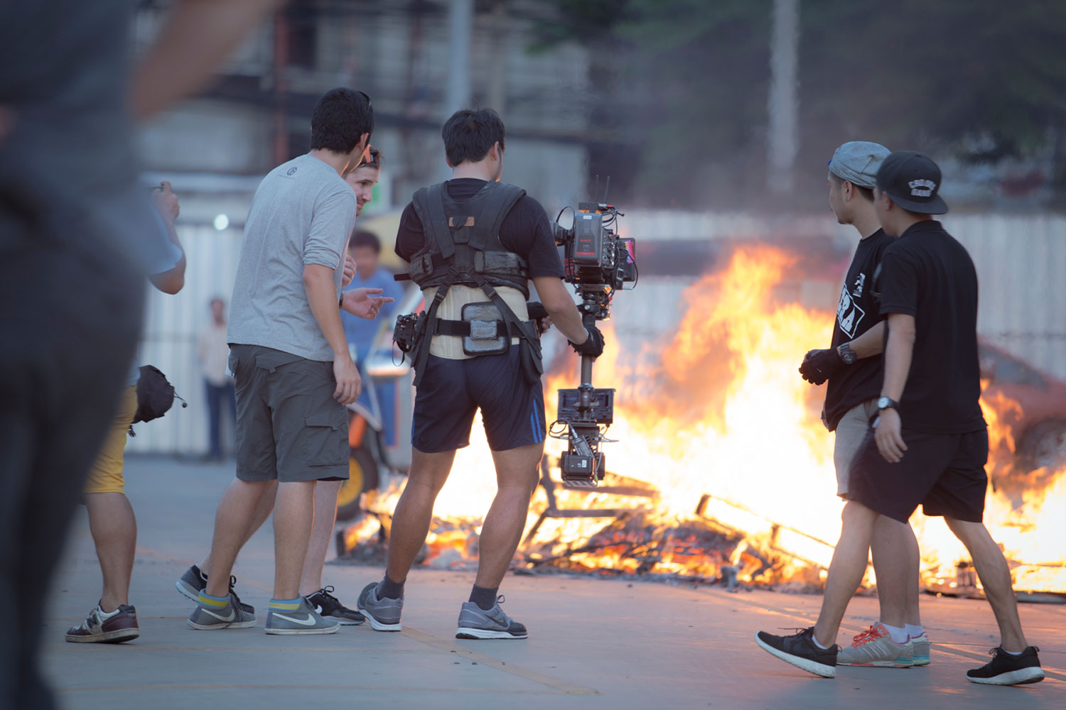 Behind the scenes Major Lazer MV in Bangkok Thailand, production services by Eastness