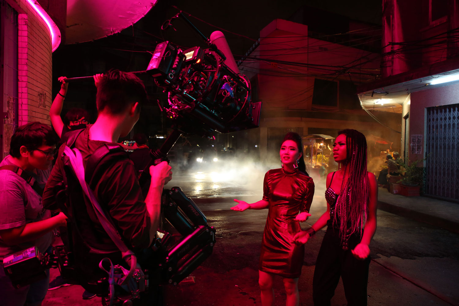 Behind the scenes Samsonite TVC in Thailand, production services by Eastness