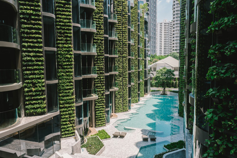 Luxury apartment filming location in Thailand
